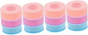 WOONEKY 4sets Eyelash Extension Tools Fabric Eyelash Tape under for Application 3rolls*4