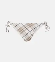 [Burberry] Burberry Burberry Check bikini bottoms UK 12 multicoloured