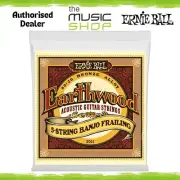 Ernie Ball Earthwood Loop End 5 String Banjo Frailing Strings, 10-24 - 2061
