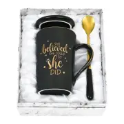 Maustic She Believed She Could So She Did Mug, Graduation Gifts for Her, Coff...