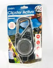 Ion Clipster Activate Outdoor Bluetooth Rechargeable Speaker - Brand New Sealed!