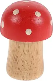 NOLITOY 2pcs Mushroom Sand Friendly Musical Instruments Lightweight Portable Hand Percussion for Indoor Promotes Fine Motor Skills