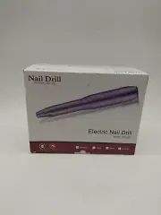 Electric Professional Nail Drill with Bits & Sanding Bands NEW OPEN BOX 249