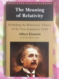 在飛比找Yahoo!奇摩拍賣優惠-The Meaning of Relativity,Rela