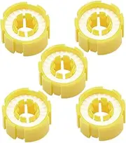 BESPORTBLE 5pcs Life Jacket Automatic Inflator Device Automatic Inflator Bobbin Device Inflatable Life Vest Bobbin Life Vests Inflator Device Accessory Life Vest Bobbin Supply Yellow Plastic