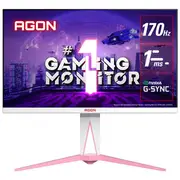 AOC AGON AG275QXR QHD 170Hz FreeSync HDR IPS 27in Monitor Pink