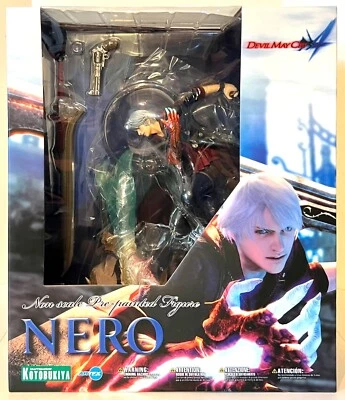 KOTOBUKIYA Devil May Cry 4 NERO ArtFX Statue Figure (NEW)