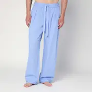 [Tekla] Cornflower blue pyjama pants L Blue