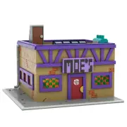 Moe's Tavern Model MOC Building Block Toy Architecture Collection Gift for Adult