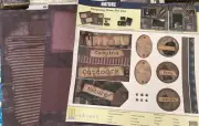 NATURE Paper/Die-cut Set(13pc) Camping•Outdoor•Nature•Pre-Made Layouts•Tags•