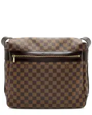 Louis Vuitton Black & Brown Canvas & Leather Bastille (Authentic Pre-Loved)