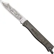 Douk-Douk Black French Folding Pocket Knife Carbon Steel - DD815