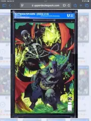 Batman / Spawn #1 G DC 2023 Jim Lee McFarlane Uncirculated Collect Soft Slab