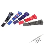 16mm Resin Watch Band Strap For GA110 100GB GD120 G-8900 Bracelet + Tools