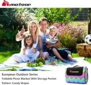 Meteor Premium Outdoor Picnic Blanket – Extra Large Foldable Waterproof Rug