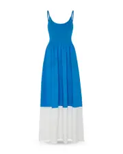 Milly Colorblocked Midi Dress