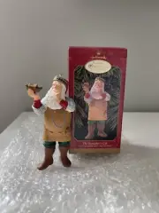 New Vintage Hallmark The Toymakers Gift Keepsake Membership Ornament Santa 1999