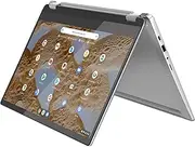[Lenovo] IdeaPad Flex 3 15.6 Inch Touch Full HD Chromebook, Intel Pentium, 8GB RAM, 128GB SSD, Chrome OS - Arctic Grey Laptop