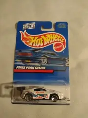 2000 Hot Wheels #166 PIKES PEAK CELICA 27132 White MATTEL 3SP WHEELS Malaysia