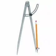 Large Pencil Marking Compass Circle Maker Scriber Marking Wing Divider