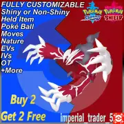 Pokémon Sword and Shield ✨ Shiny Yveltal ✨ W/ Best 6IV Customizable
