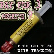 Stars-612 Gold Thermal paste CPU HeatSink Compound Paste Syringe High Performanc