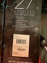 Sceptre 27 inch Edgeless Gaming Monitor 165HZ 1ms MPRT Response Time
