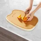 Bamboo Chopping Board Serving Board Portable Multifunctional Bread Tray Cheese B