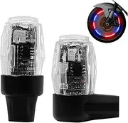 LED Wheel Lights - Motorcycle Wheel Lights, LED Wheel Lights, Bright Truck Wheel Lights, Tire Lights with Vibration & Optical Sensing, LED Flashing Wheel Light for Truck SUV Van