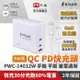 PX大通氮化鎵快充USB電源供應器 PWC-14012W