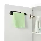 Over Door Tea Towel Holder Rack Kitchen Bathroom Rail Cupboard Hanger Bar HookAu
