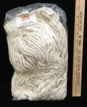 Mop Head Drinkwater 8 Ply White Color 12" Long NEW USA Made