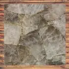 15" Smoky Quartz Stones Table Top / Sofa Side Home Interior