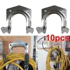 10pcs Hanger Garage Hanging Bracket Hooks Hang Set Shed Tools Garden Storage