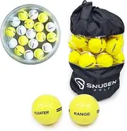 Snugen (TM) Floater Golf Ball, Practice Floating Ball