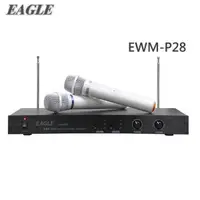 在飛比找蝦皮購物優惠-EAGLE 專業級雙頻無線麥克風組 EWM-P28 公司貨 