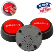 5 Phrases Prank Office S4 Bullshit Alert Button Desktop Light Joke Toy