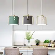 Ceiling Light Modern Chandelier Nordic Ins Style Iron Single Head Creative Ceiling Hanging Lamp Apartment Dining Room Restaurant Designer Colored Iron Bedside
