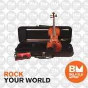 Ernst Keller VN500 4/4 Violin Student outfit Full Size Beginner w/ Bow & Case