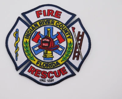 Indian River County Florida Fire Department Patch