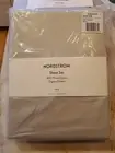 Nordstrom Organic Sateen Sheet Set 400 Thread Count Grey Vapor Brand New Sealed