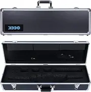 GEEK Professional Hard Case for Roland Aerophone AE-30 Suitcase Digital Wind Instrument Handled Case Full Protection Big Volume for Packing Aerophone Body Batteries Accessories (AE-30&Silver)