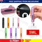 Up To 8pcs Perfume Atomiser Travel Mini Refillable Bottle Scent Pump Spray AU