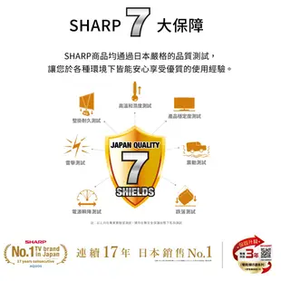 SHARP 夏普 2T-C32EG1X 電視 32吋 顯示器 Google TV 聯網電視