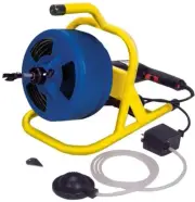 50 ft. Plumbing Snake Auger Cable Drum Machine Drain Opener Sink Clog Block