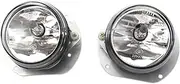 SILILAN 2Pcs Fit for W204 W216 R230 W164 W251 Halogen Fog Lamp with Bulb Front Bumper Lamp Fog Light 2048202156 2048202256