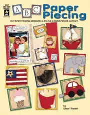 ABC PAPER PIECING-Scrapbooking/Scrapbook Pages/Layouts-Paper Craft Idea Book