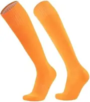 [Generic] Soccer Grip Socks with Built in Shin Guards, Nonslip Grip, and Pad for Foot Protection, Anti Slip Compression Grip Socks