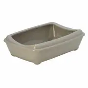 Moderna Aristotray & Rim Cat Litter Tray - Medium / Blue