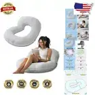 Full Body Backrest Pillow in Cooling Jersey - Ideal for Reading & Relaxing